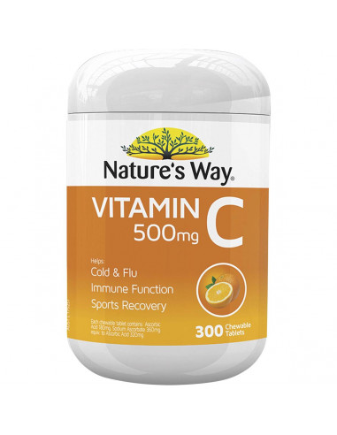 Nature's Way Vitamin C Orange 500mg 300 pack