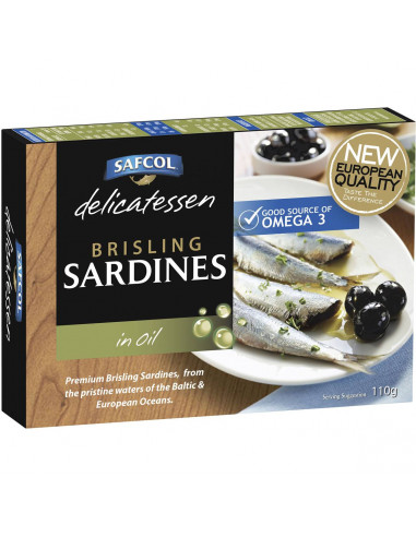 Safcol Sardines In Oil 110g