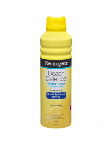 Neutrogena Spf 50+ Sunscreen Beach Defence Spray 184g