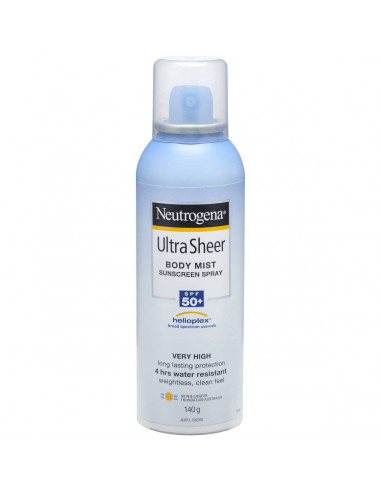 Neutrogena Spf 50+ Sunscreen Ultra Mist 140g