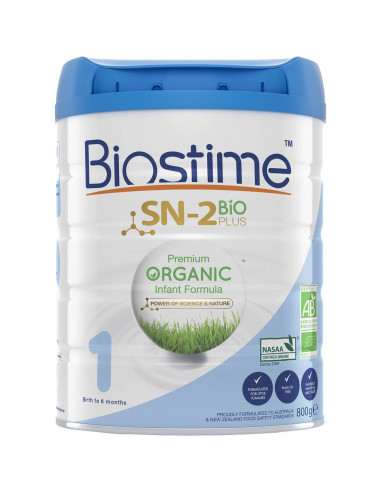 Biostime Sn-2 Bio Plus Premium Organic Infant Formula 800g
