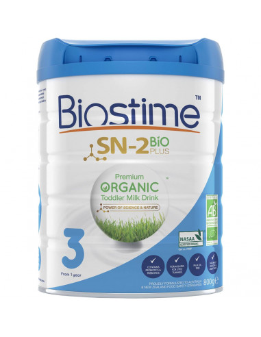 Biostime Sn-2 Bio Plus Premium Organic Toddler Milk Drink 800g