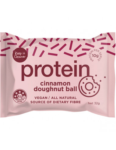 Keep It Cleaner Protein Ball Cinnamon Doughnut  32g