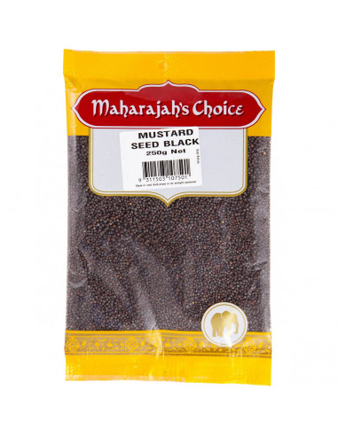 Mahrajahs Choice Black Mustard Seed Spice  250g