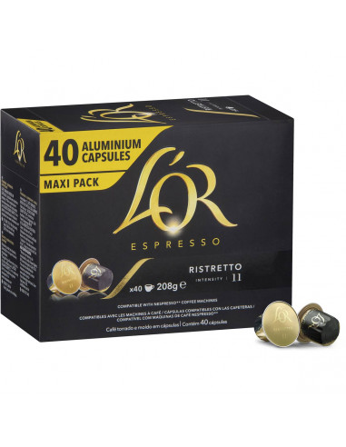 L'or Espresso Ristretto Capsules  40 pack