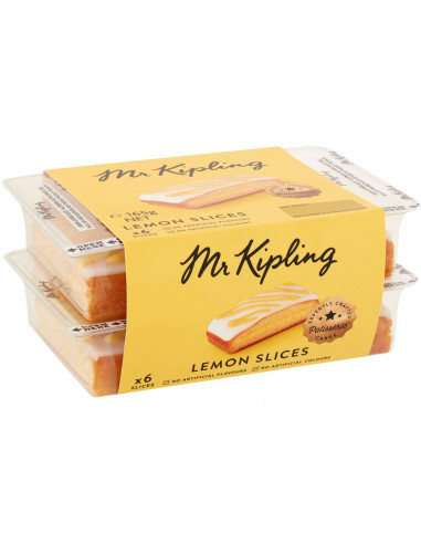 Mr Kipling Lemon Slice  6 pack