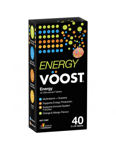 Voost Effervescent Energy Tablets 40 pack