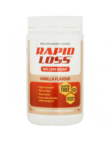 Rapid Loss Meal Replacement Shake - Vanilla 740g