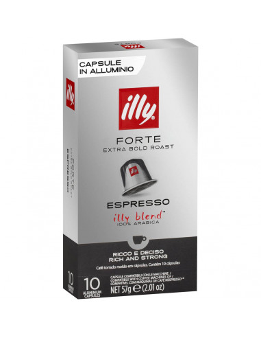 Illy Espresso Forte Capsules  10 pack