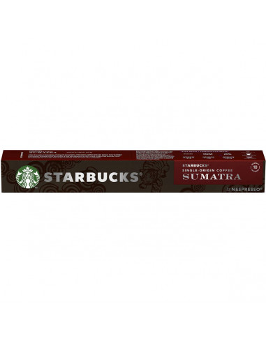 Starbucks By Nespresso Single Origin Sumatra Coffee Pods 10 pack