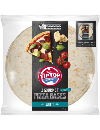 Tip Top Pizza Bases White 12 Inch 2 pack