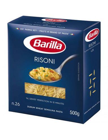 Barilli Risoni Pasta No. 26 500g