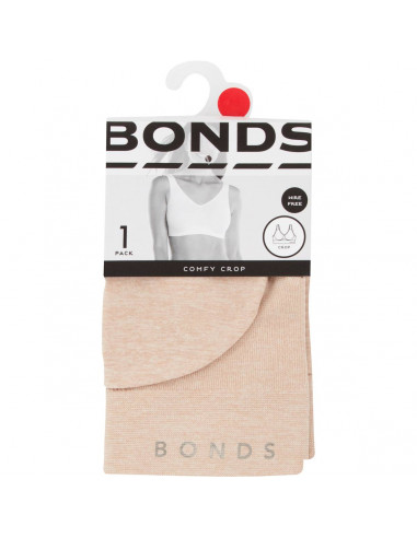 Bonds Womens Comfy Crop Size S 1 pack