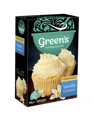 Green's Cupcake Vanilla Mix 490g