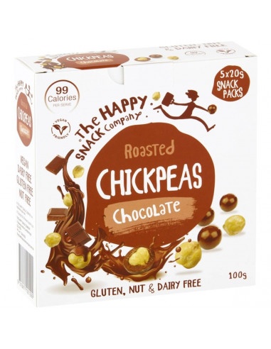 Happy Snack Chickpeas Chocolate 5 pack