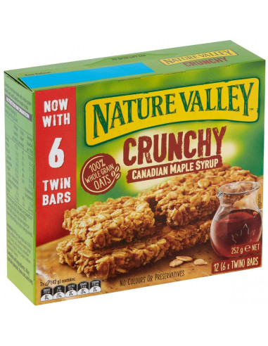 Nature Valley Crunchy Bars Canadian Maple Syrup 12 pack