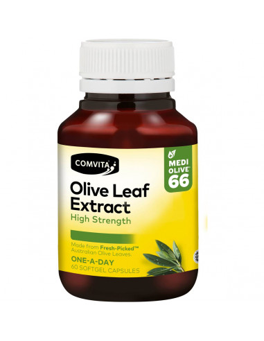 Comvita Olive Leaf Extract High Strength Capsules 60 pack