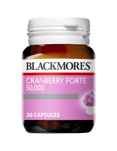 Blackmores Cranberry Forte 50000mg Capsules 30 pack