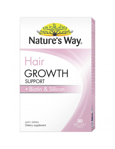 Natures Way Hair Growth Tablets 30 pack