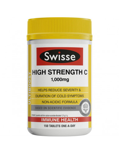 Swisse High Strength C Immune Health Tablets 150 pack
