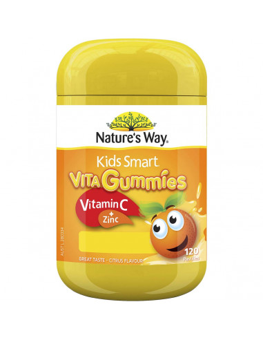 Natures Way Kids Smart Vita Gummies Vitamin C Plus Zinc 120 pack