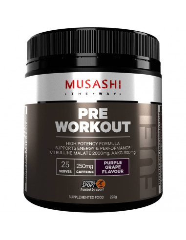 Musashi Pre Workout Purple Grape  225g