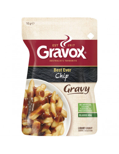 Gravox Gravy Liquid Best Ever Chip Gravy 165g