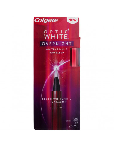 Colgate Optic White Overnight Teeth Whitening Treatment 2.5ml