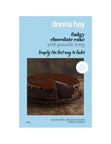 Donna Hay Fudgy Chocolate Cake Gluten Free Mix 570g