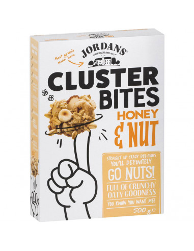 Jordans Cluster Bites Honey Nut 500g