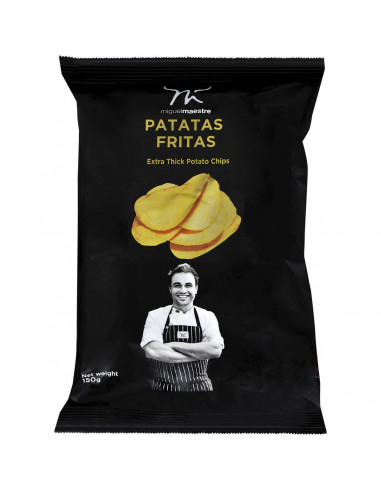 Miguel Maestre Patatas Fritas Extra Thick Potato Chips 150g