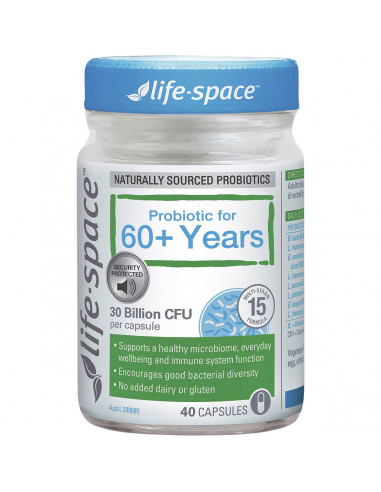 Life Space Probiotic For 60+ Years  40 pack