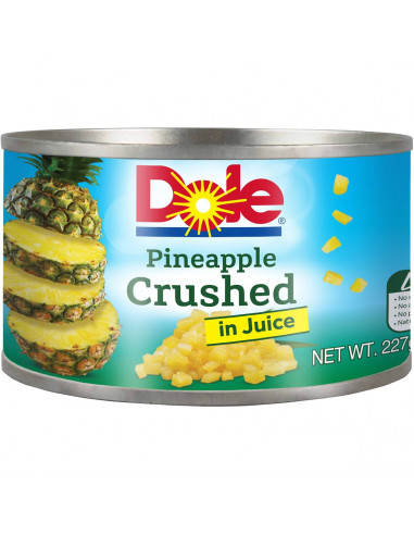 Dole Pineapple Crushed In Juice  227g