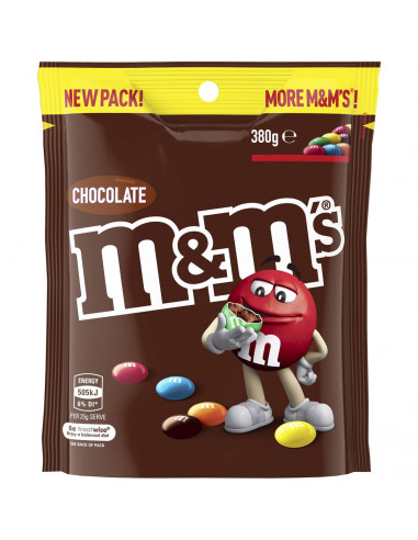 M&m's Chocolate Pouch  380g