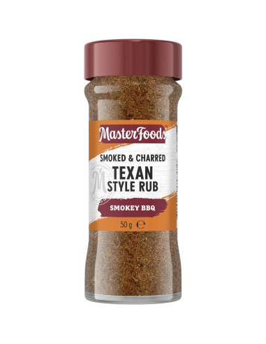 Masterfoods Smoked & Charred Texan Style Rub 50g