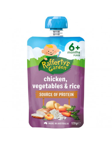 Rafferty's Garden Chicken, Vegetables & Rice  120g