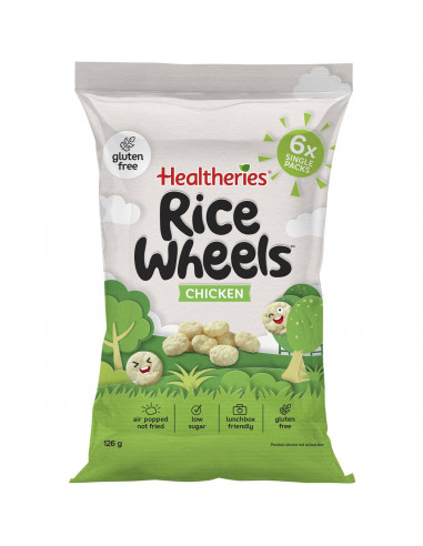 Healtheries Rice Wheels Chicken Multipack  6 pack