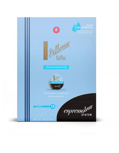 Espressotoria Coffee Capsules Vittoria Decaf 12 pack