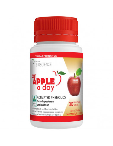 Renovatio An Apple A Day Activated Phenolics Antioxidants 30 tablets
