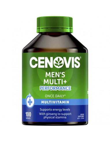 Cenovis Once Daily Men's Multi + Performance Capsules 100 pack