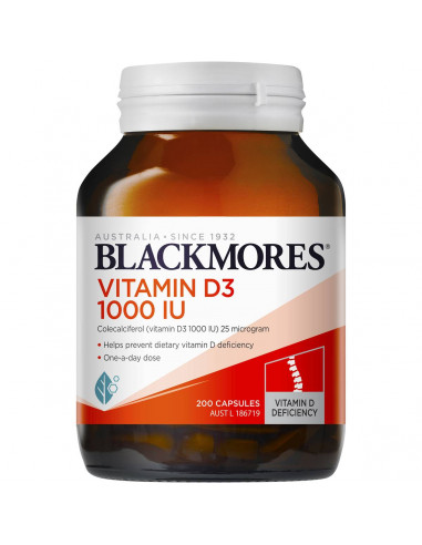 Blackmores Vitamin D3  200 capsules
