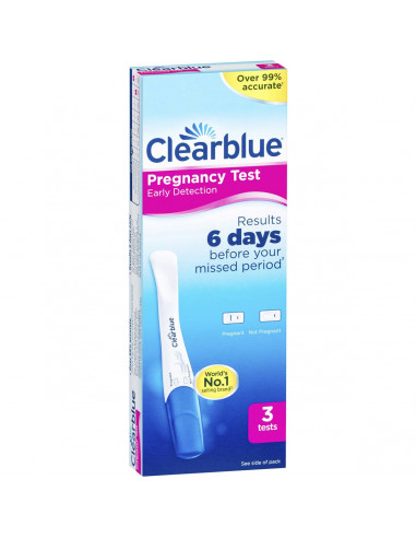 Clearblue Pregnancy Visual Test Early Detection 3 pack