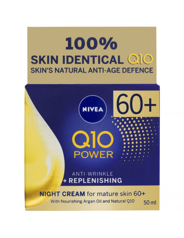 Nivea Q10 Power Mature Night Cream Anti-wrinkle & Replenishing 50ml