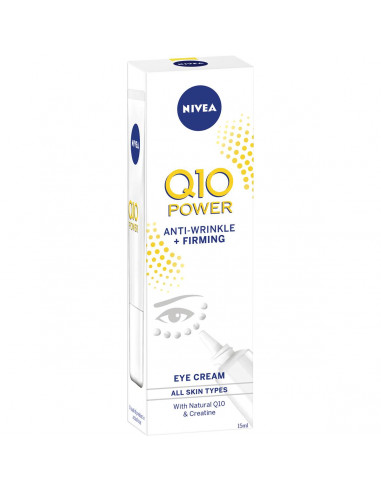 Nivea Q10 Power Anti-wrinkle Firming Eye Cream Moisturiser 15ml