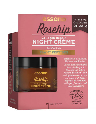 Essano Rosehip Collagen Repair Night Cream 50g