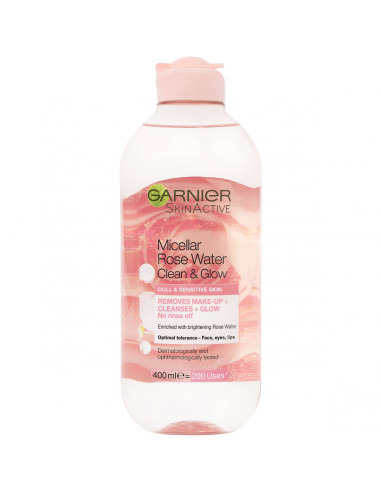 Garnier Micellar Rose Cleansing Water Clean & Glow 400ml
