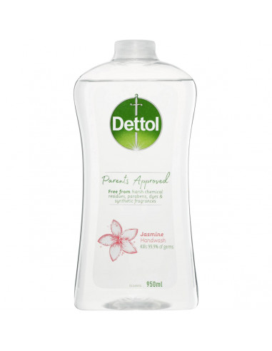 Dettol Parents Approval Handwash Refill Jasmine 950ml