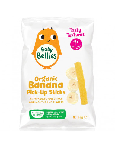 Baby Bellies Banana Pick Up Sticks  16g