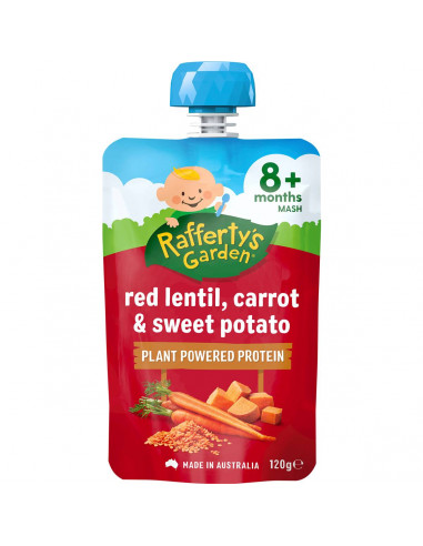 Rafferty's Garden Red Lentil Carrot & Sweet Potato 8m 120g