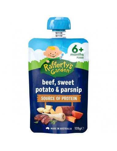 Rafferty's Garden Beef Sweet Potato & Parsnip 8m 120g